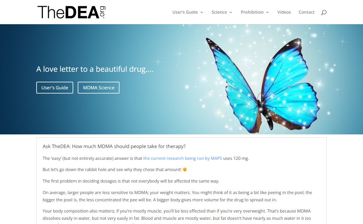 The DEA: The definitive guide to MDMA (molly, ecstasy) |