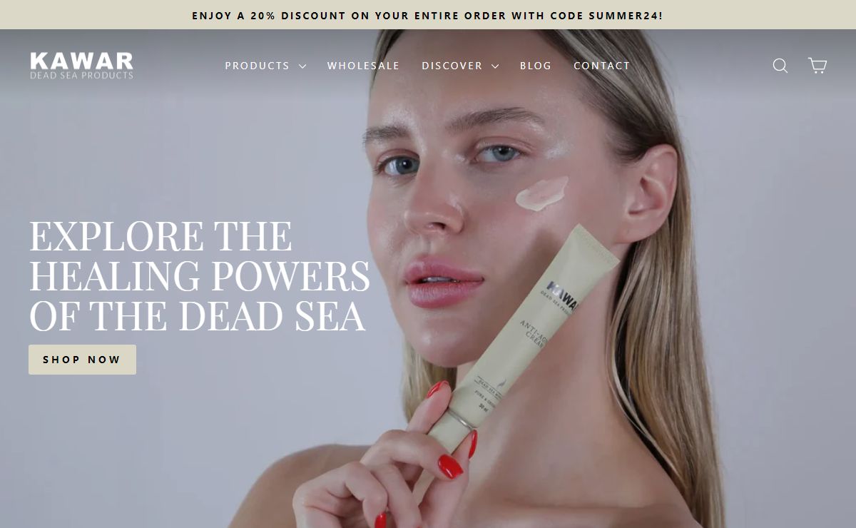 Kawar Cosmetics - 100% Natural Dead Sea Products