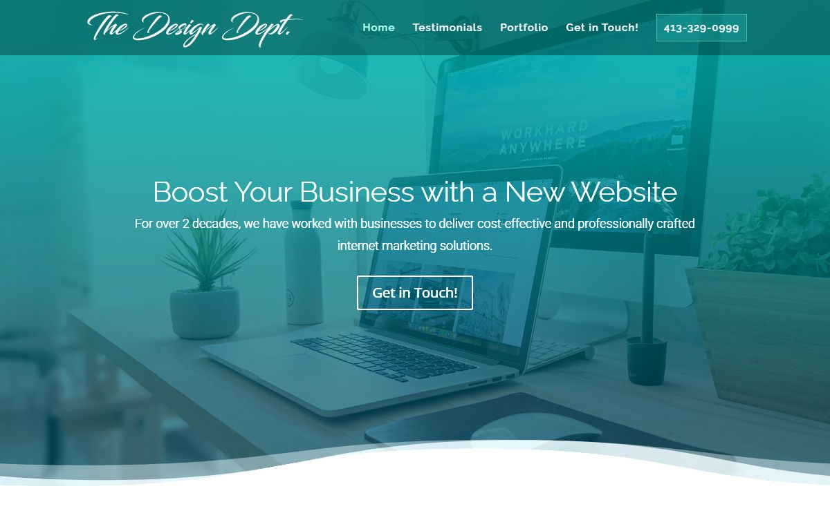 The Design Dept. | WordPress Website Design and Marketing Solutions