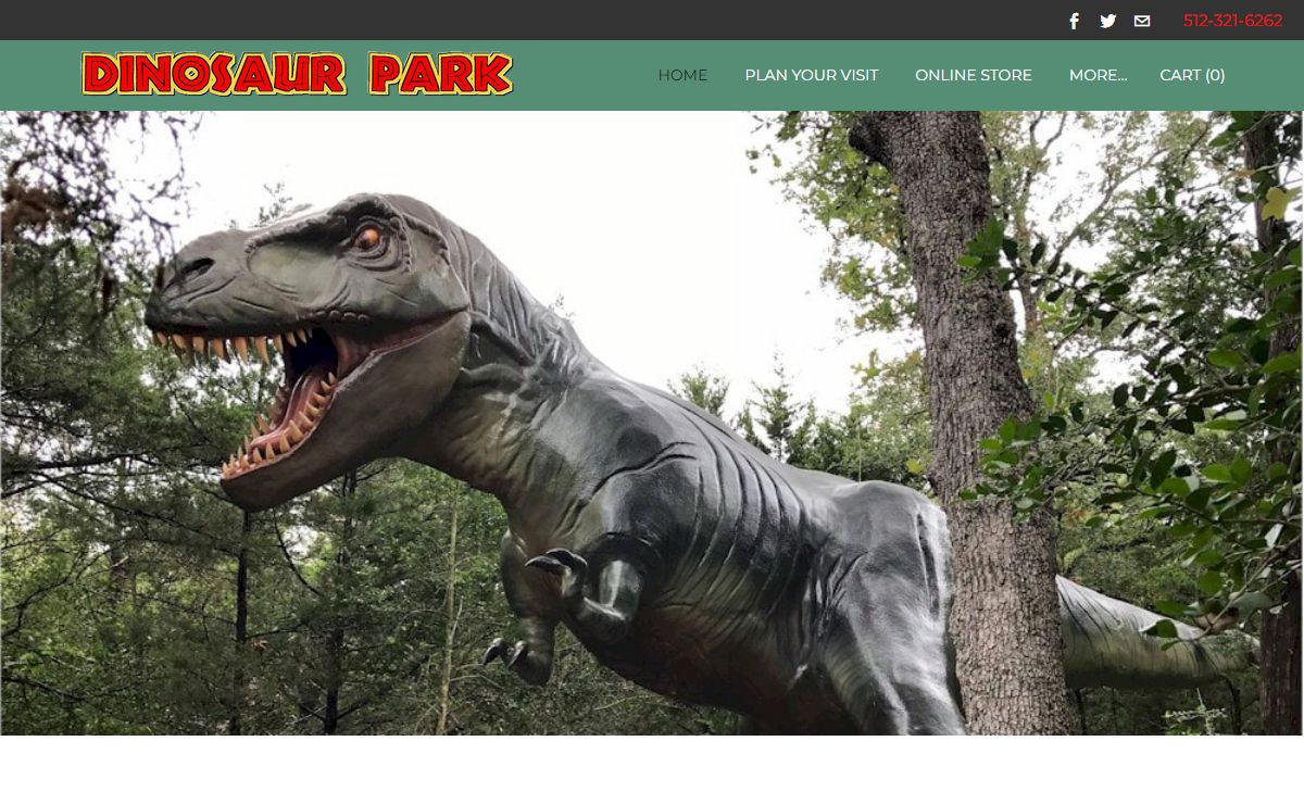 Dinosaur Park - Bastrop, Texas
