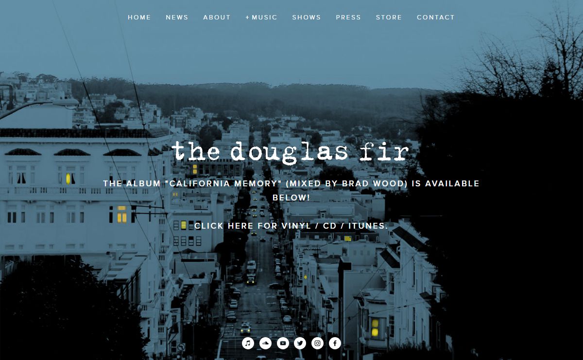 The Douglas Fir band