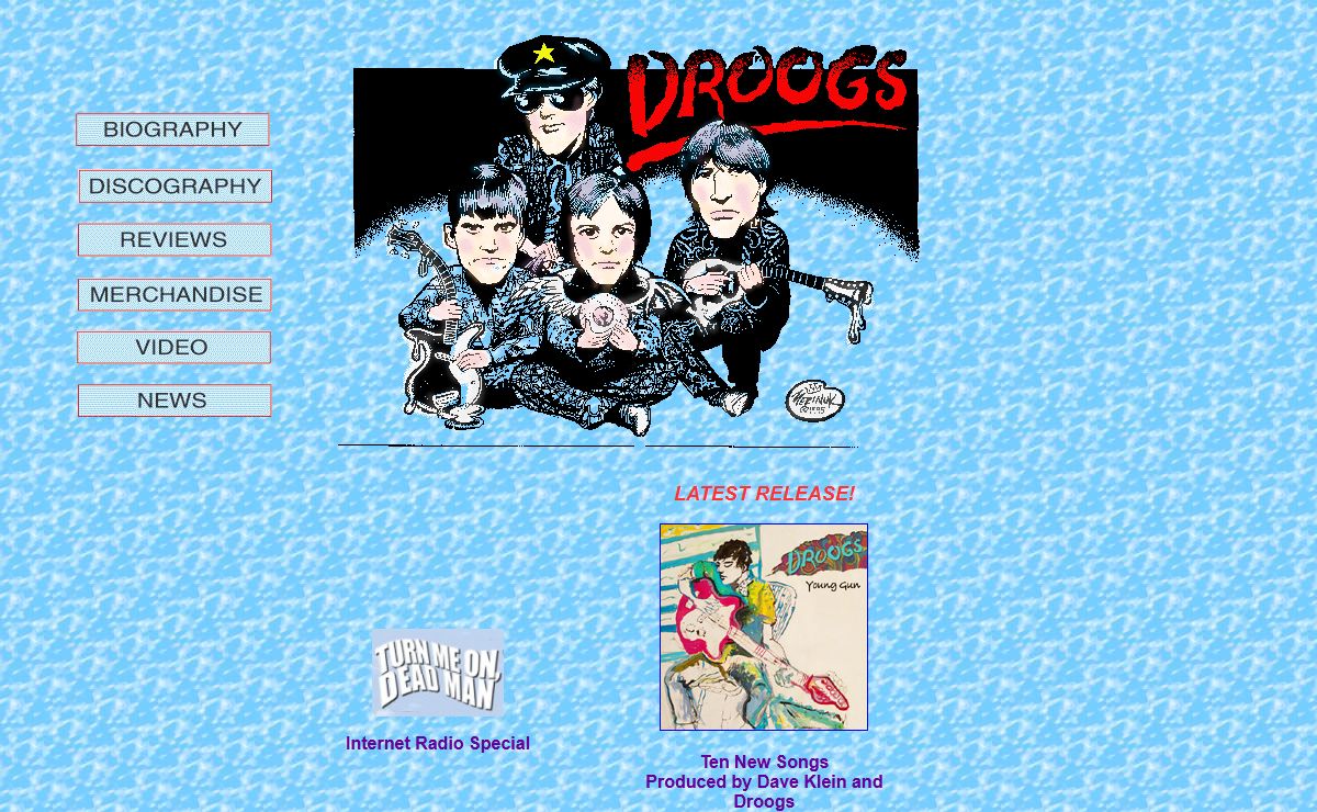THE DROOGS: California Garage Rock Legends