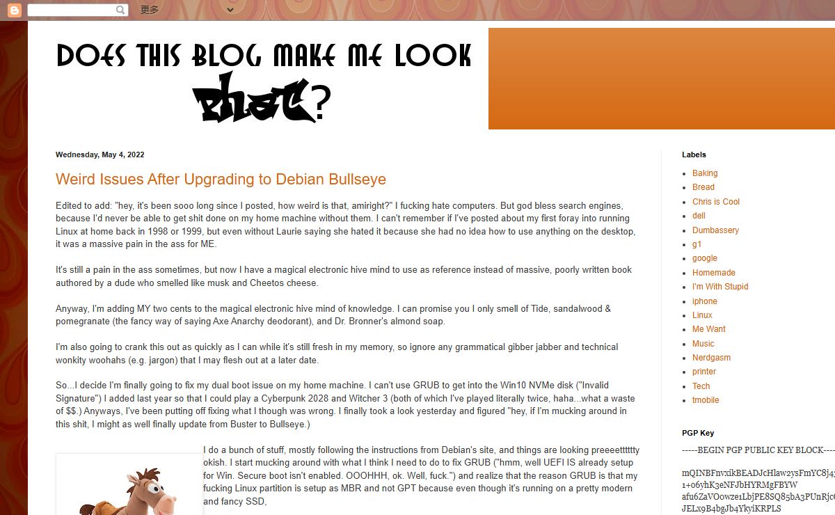 Does This Blog Make Me Look Phat?