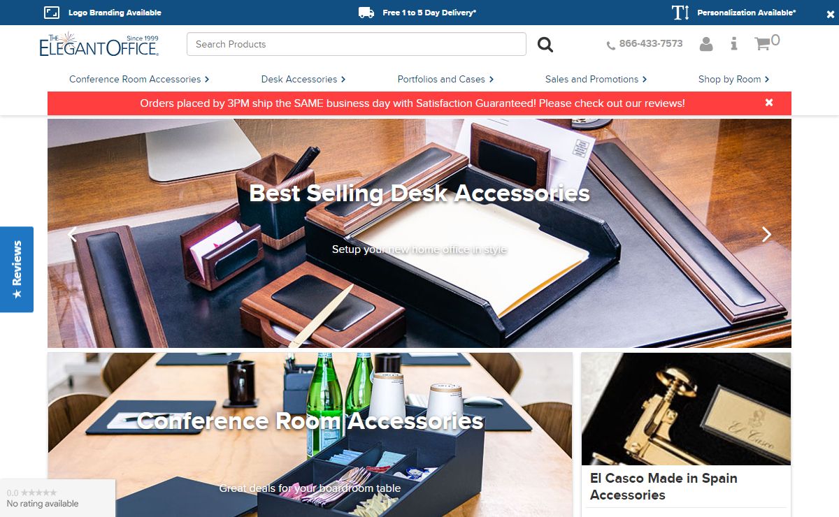 The Elegant Office | Office Executive Leather Conference Pads, Desk Pads & Accessories