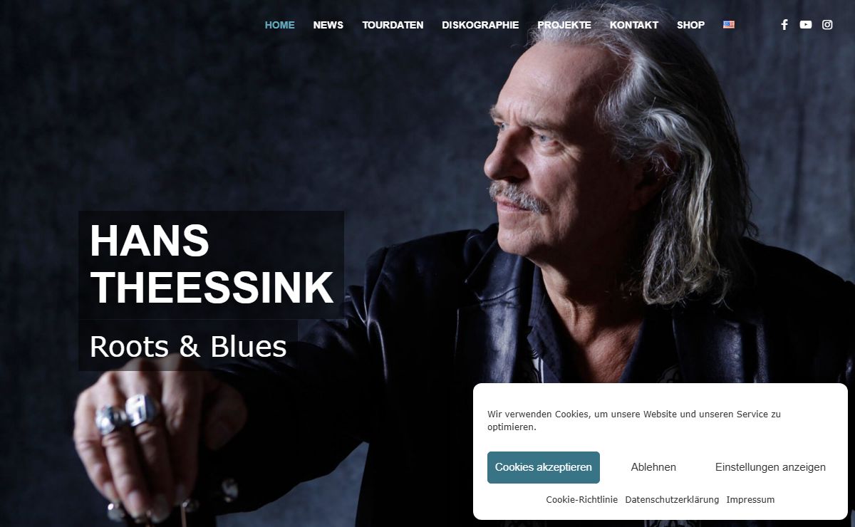 Hans Theessink Offizielle Website