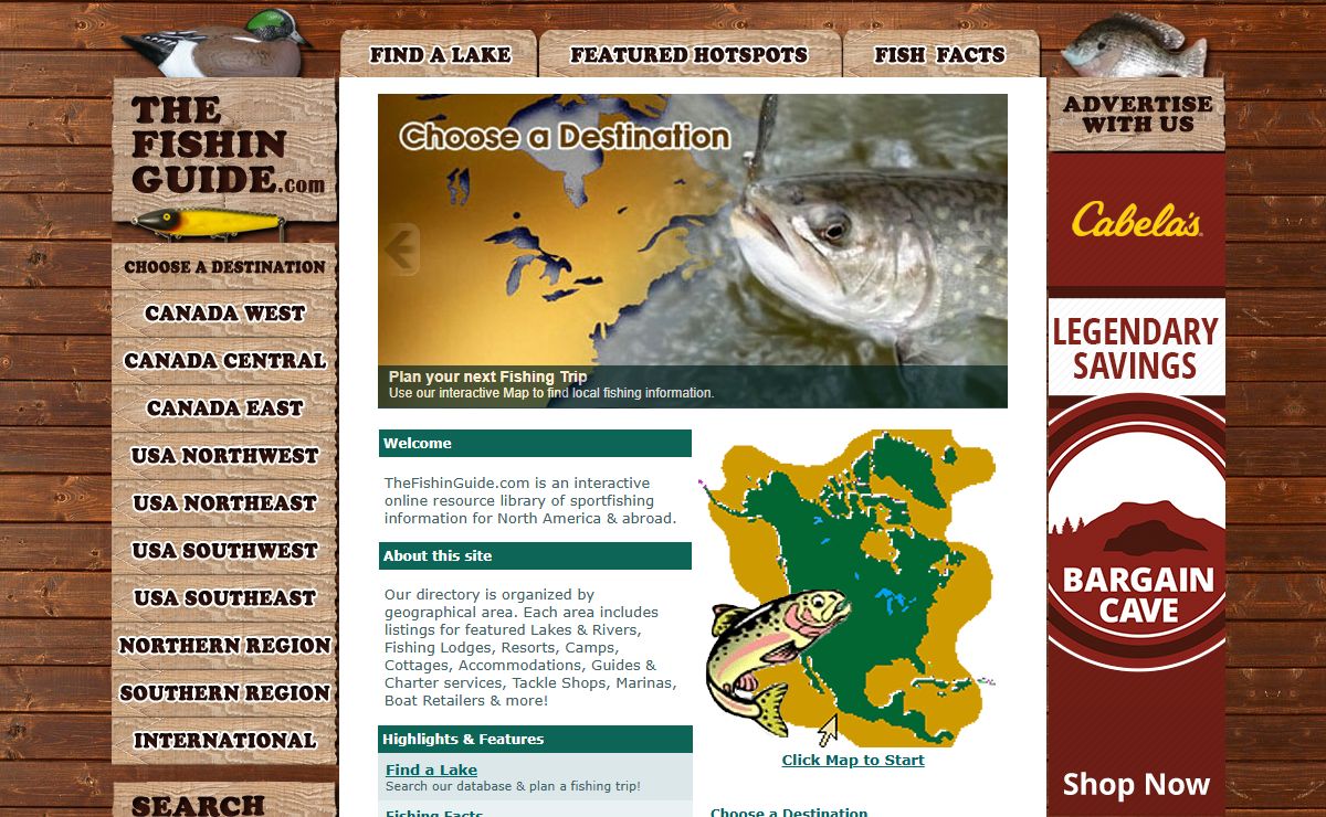 TheFishinGuide.com Fishing Guides Fishing Lodges Fly-in Fishing Cottage