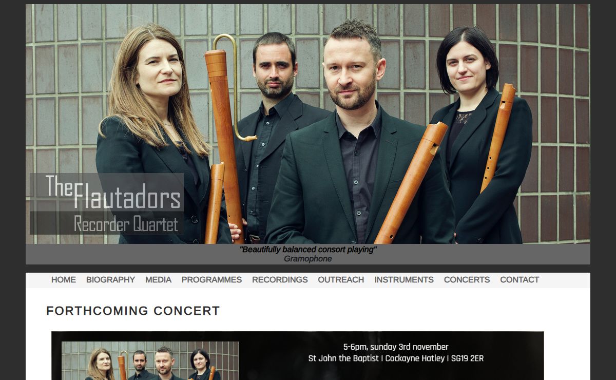 The Flautadors Recorder Quartet