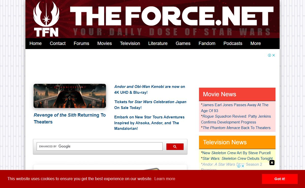 TheForce.net: Home Page