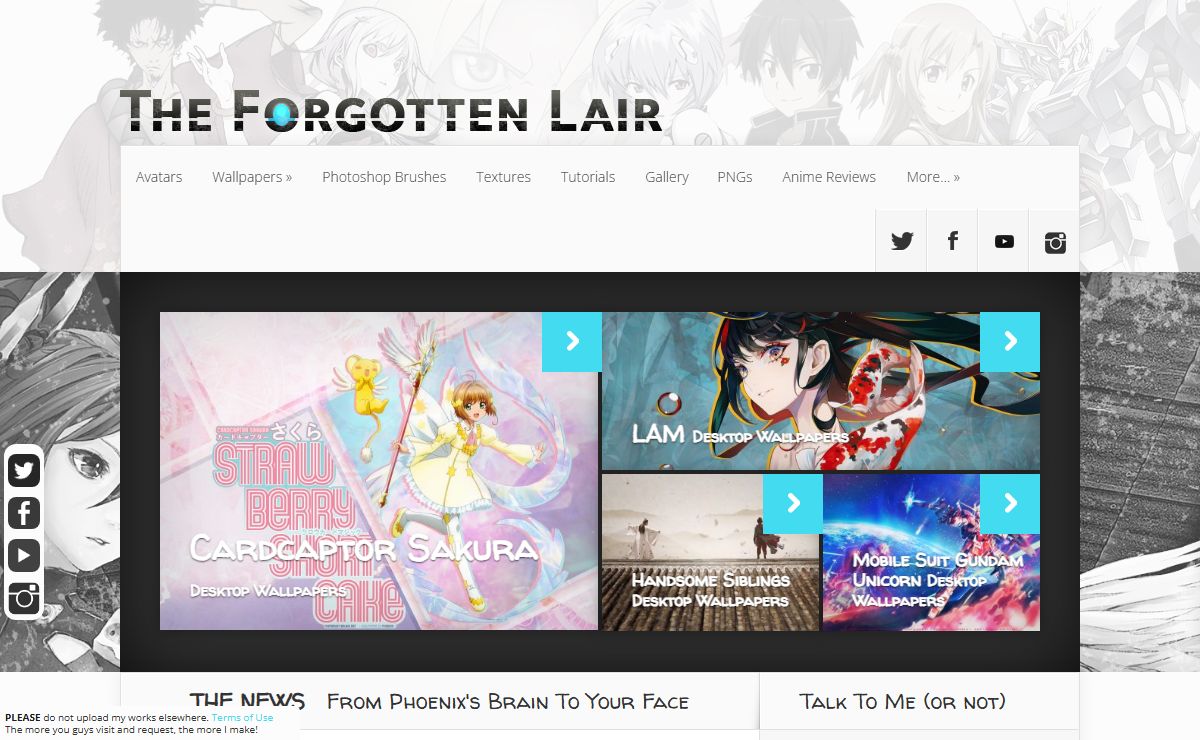 The Forgotten Lair | Anime Wallpapers, Reviews, Resources and More!
