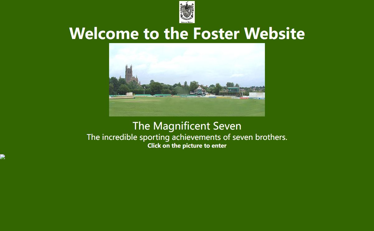 Welcome to the Foster Website
