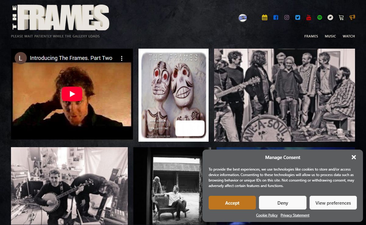 The Frames – Official Website of The Frames