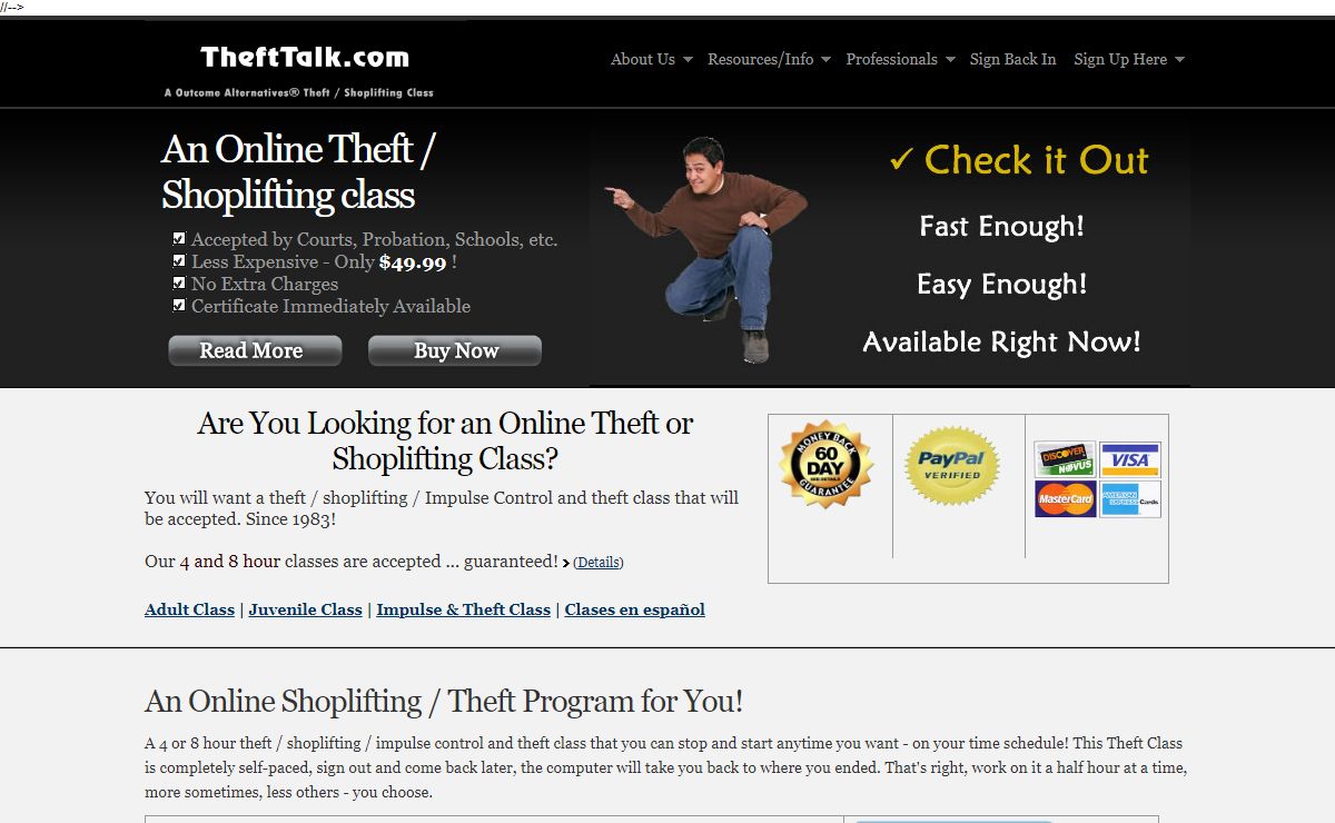 Home - Theft Talk Online Class