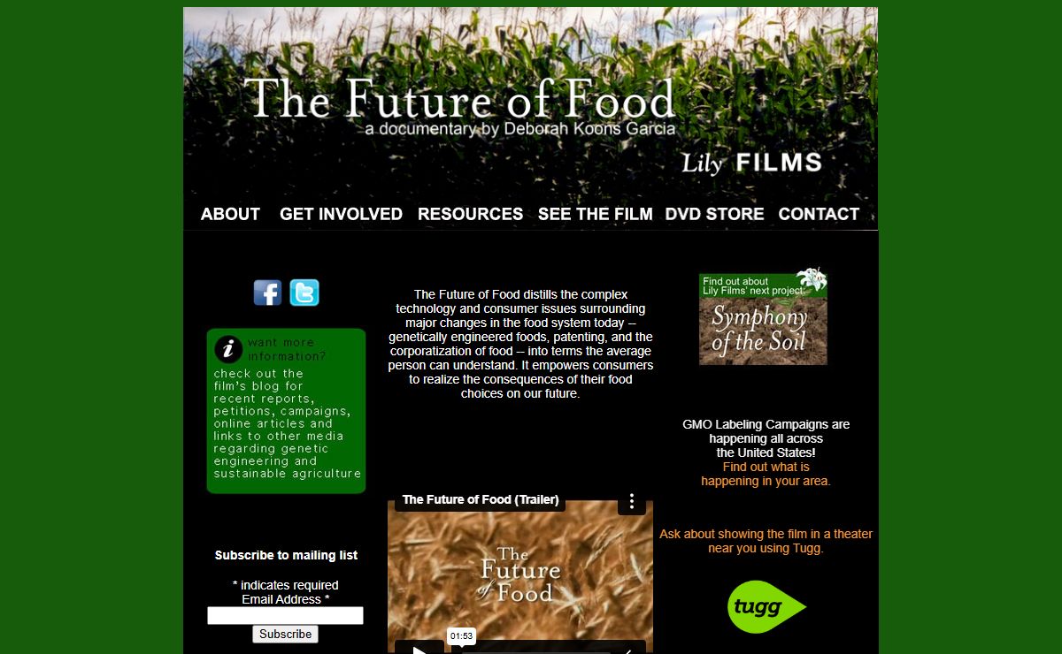 The Future of Food