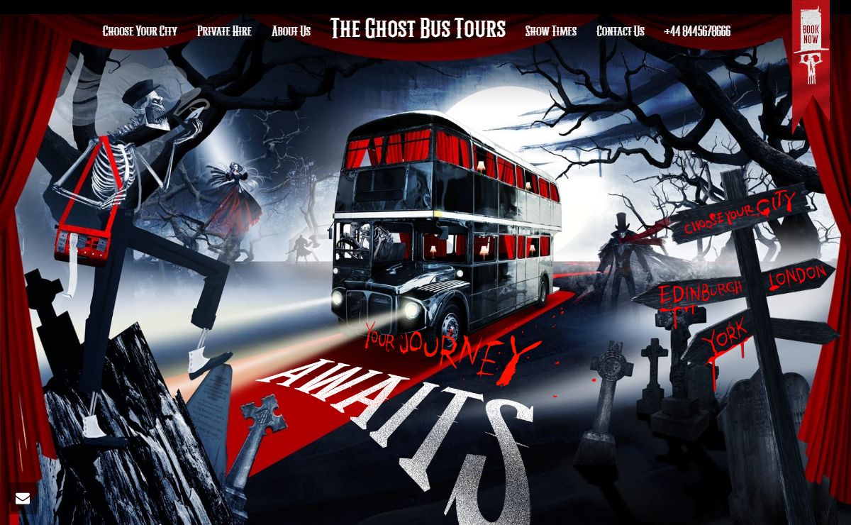 The Ghost Bus Tours | Comedy-Horror Sightseeing Tours – Explore the dark side of the city aboard an original 1960's routemaster bus. See the sights & discover the gruesome past of world famous landmarks.