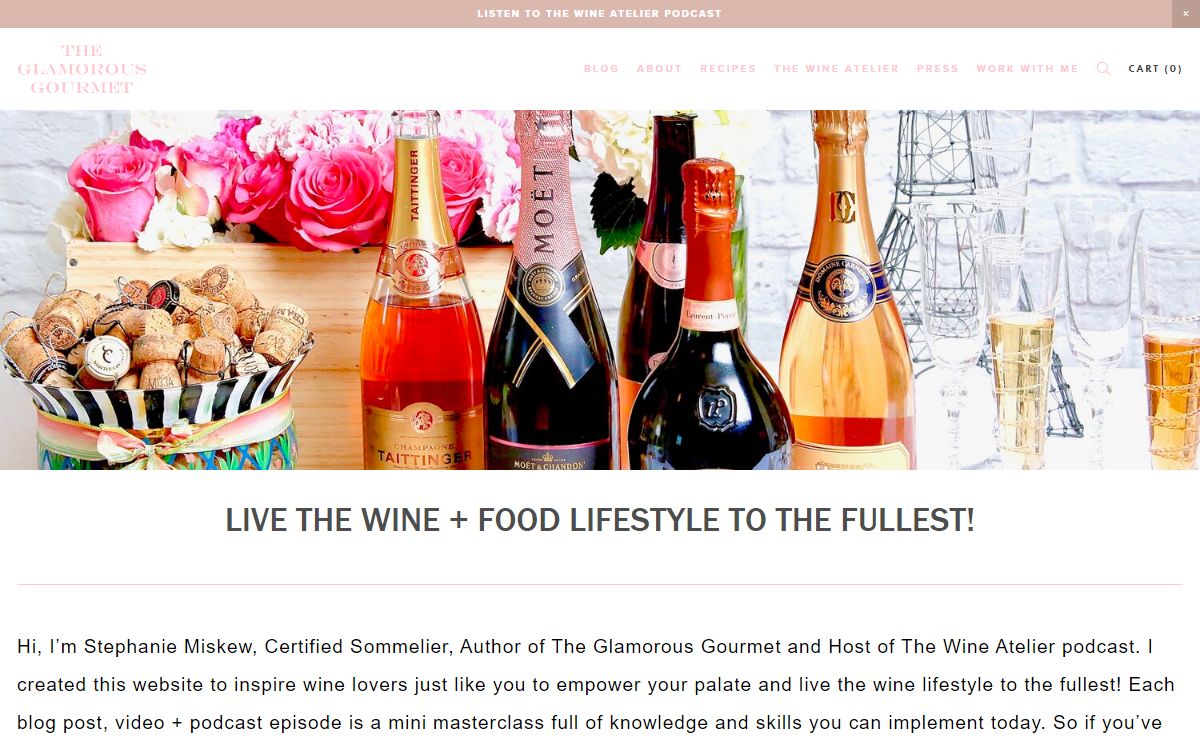 Glamorous Gourmet