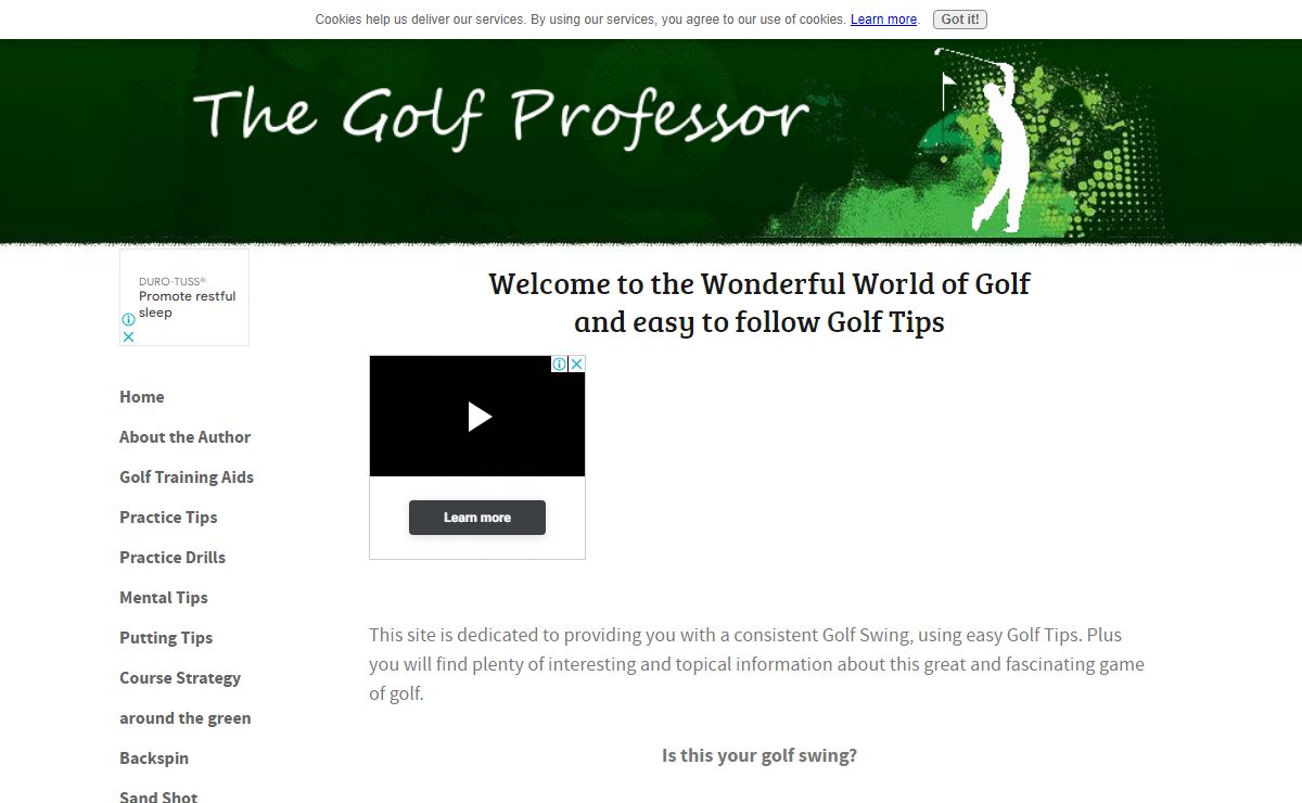 Improve your Golf Swing with these simple straight forward golf tips