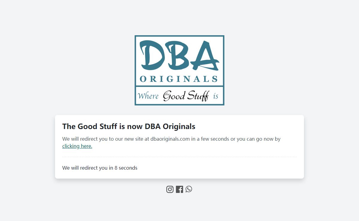 The Good Stuff - Redirect