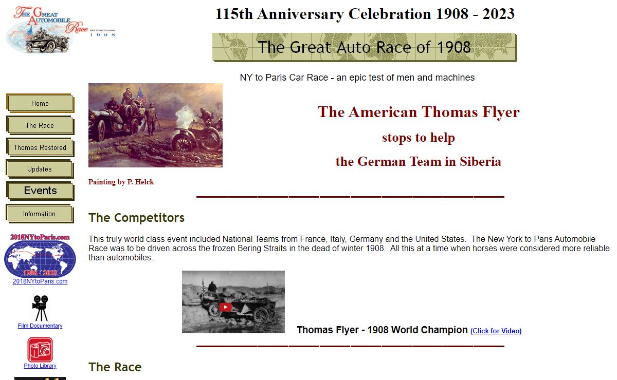 The Great Auto Race of 1908