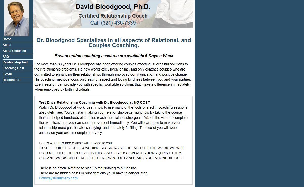 David Bloodgood, Ph.D. Orlando, FL