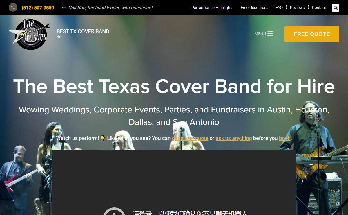 The Best Cover Band For Hire In Texas | The Grooves