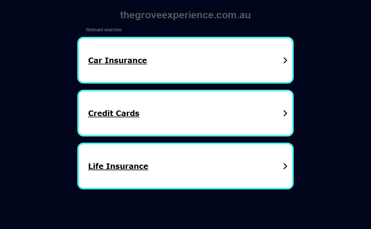 thegroveexperience.com.au - This website is for sale! - thegroveexperience Resources and Information.