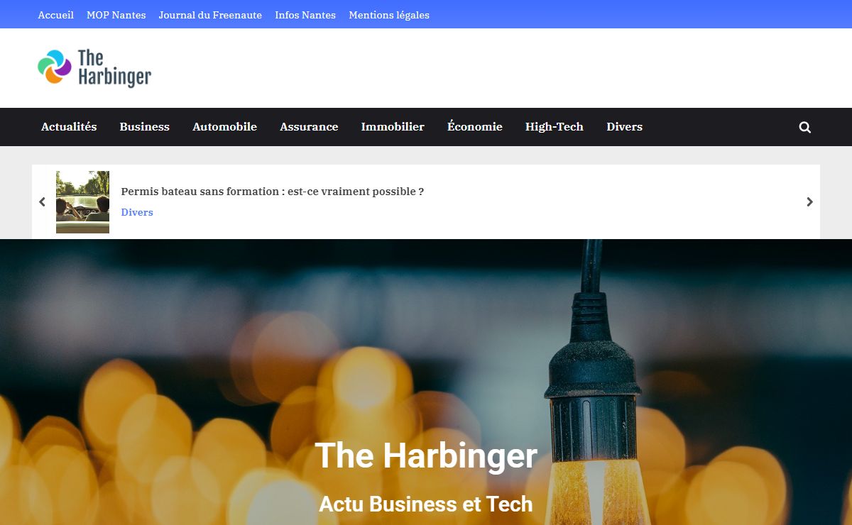Accueil - Magazine The Harbinger