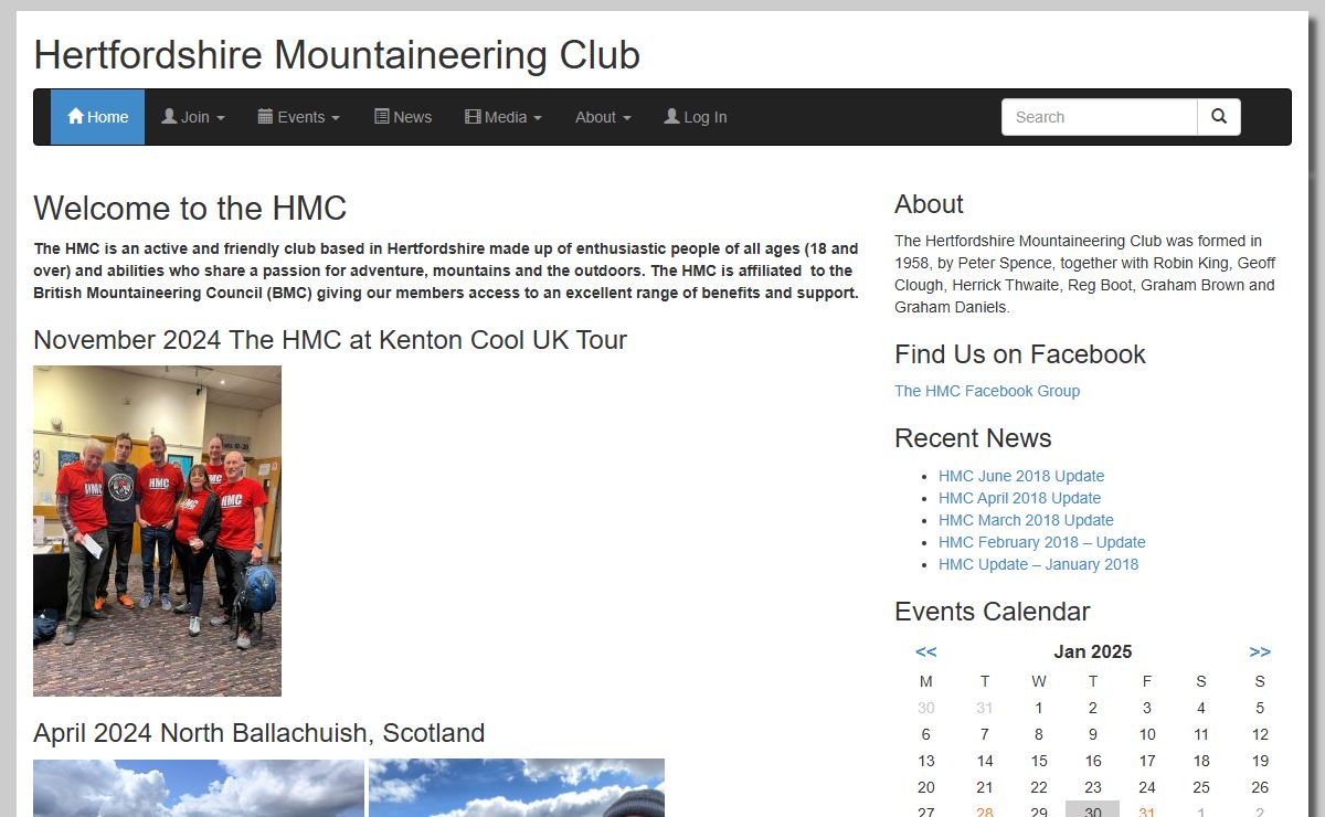 Hertfordshire Mountainering Club