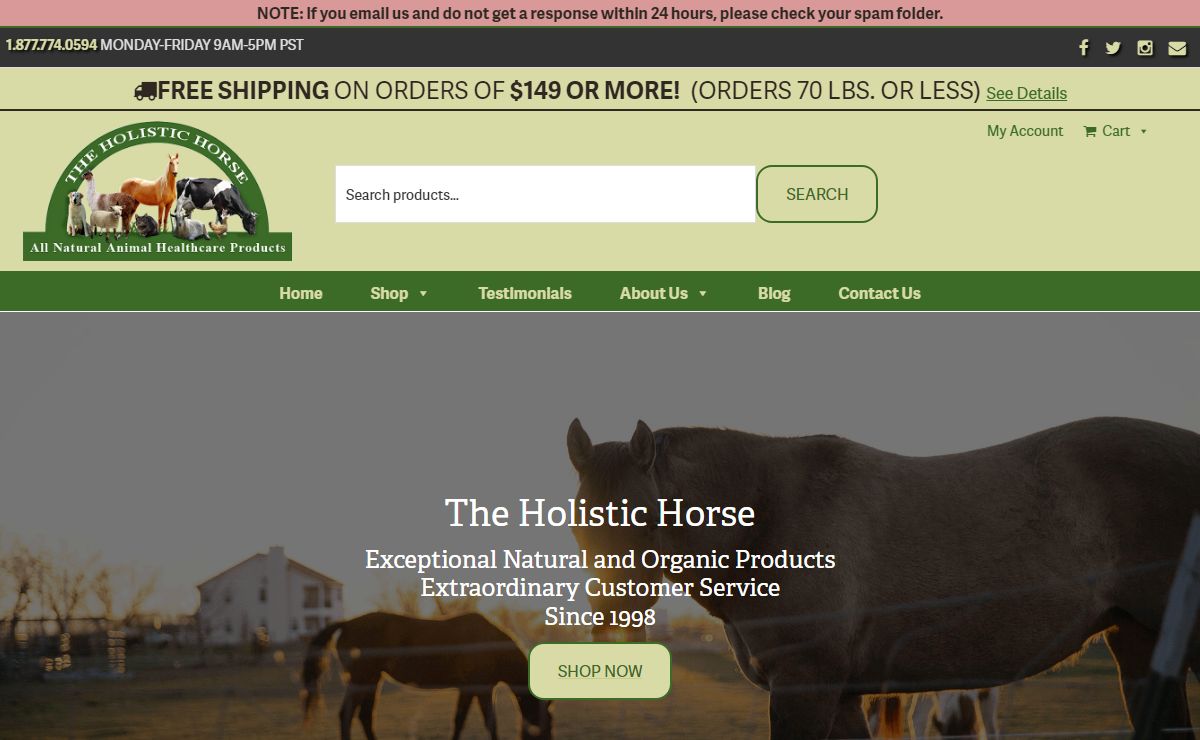 Welcome to The Holistic Horse - The Holistic Horse