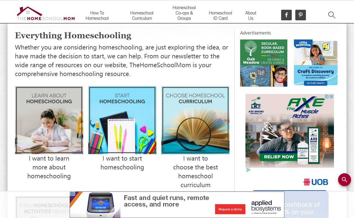 TheHomeSchoolMom - Helping homeschoolers for over 20 years