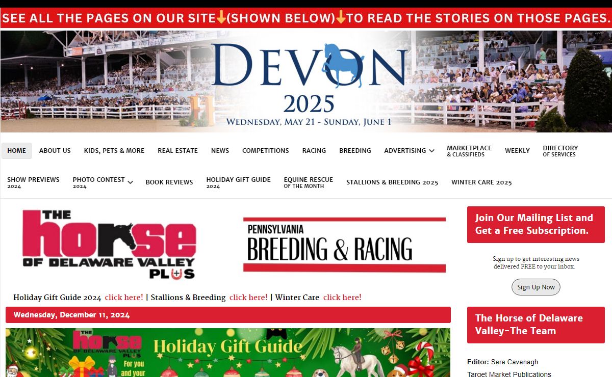 The Horse of Delaware Valley