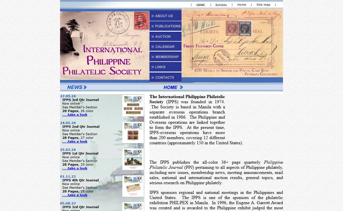 International Philippine Philatelic Society Home Page