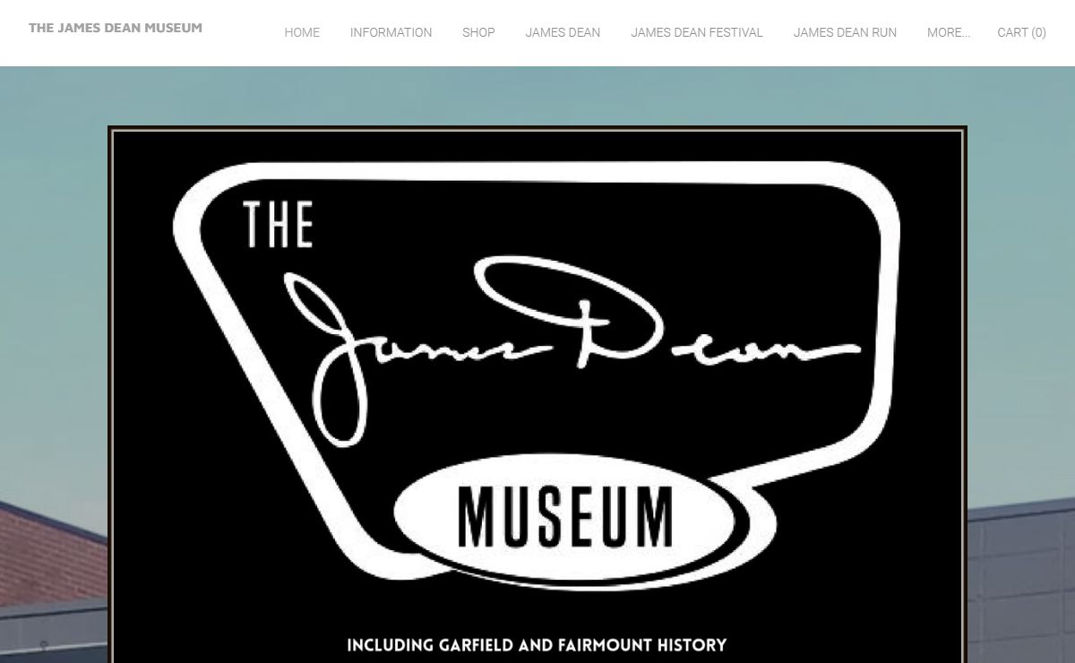 THE JAMES DEAN MUSEUM - HOME
