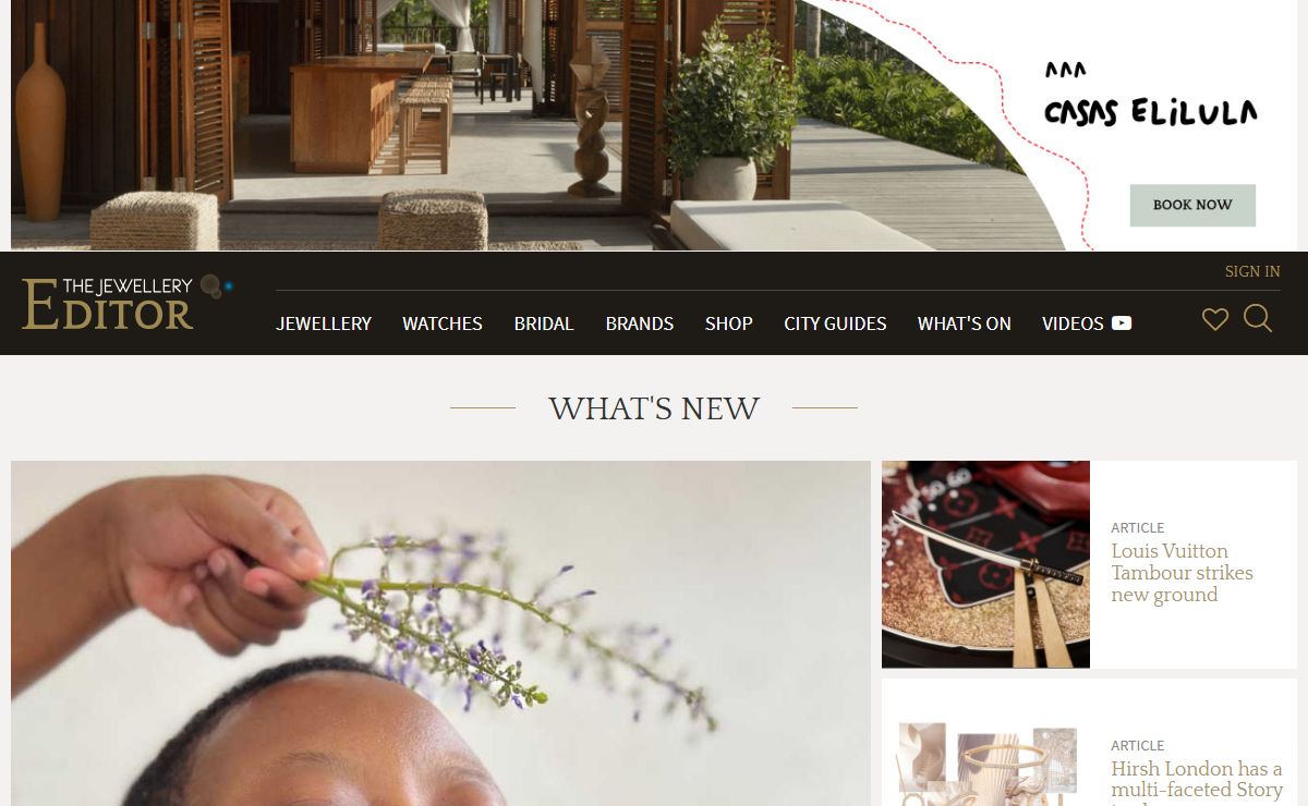 The Jewellery Editor | Leading online magazine devoted to designer watches and luxury jewellery