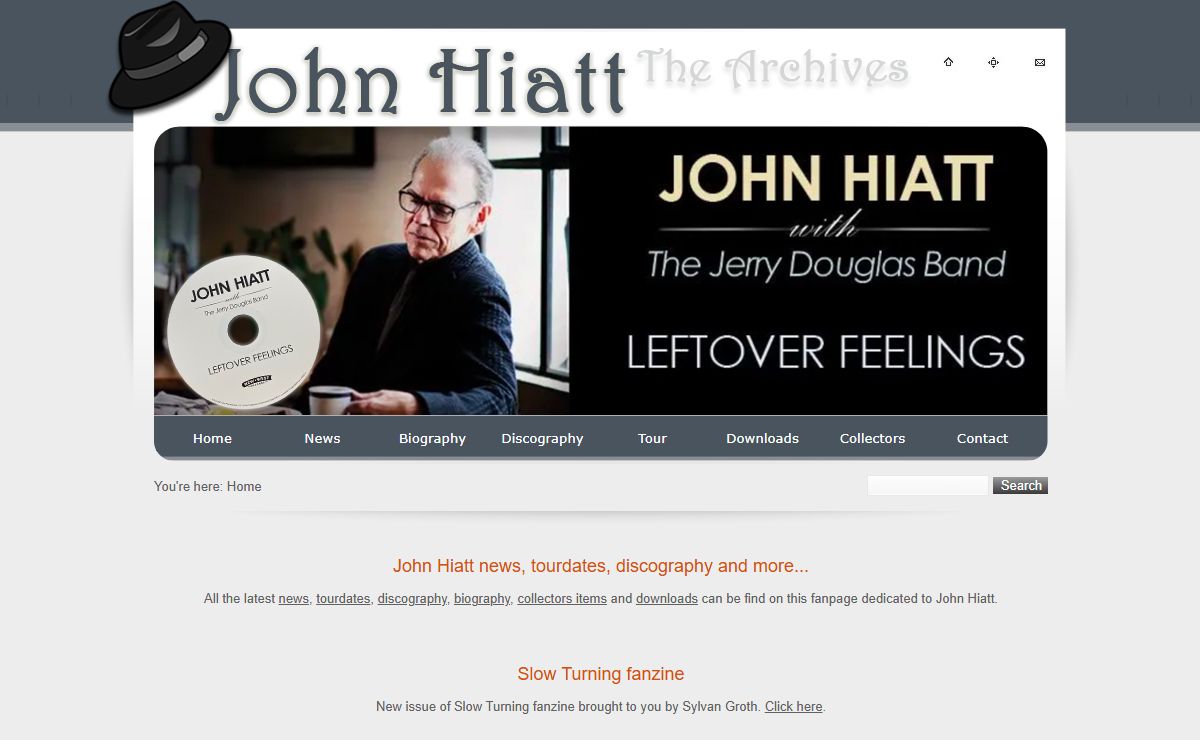 The John Hiatt Archives – Home