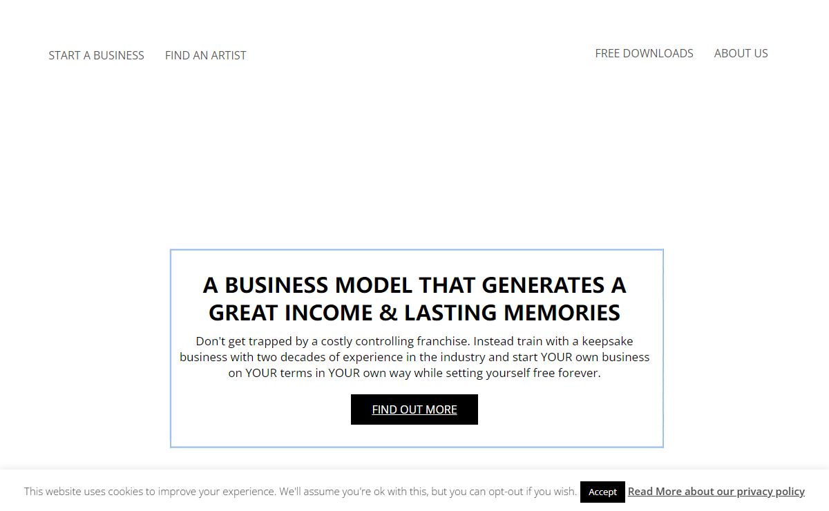 The Keepsake Co | Start Your Own Keepsake Business