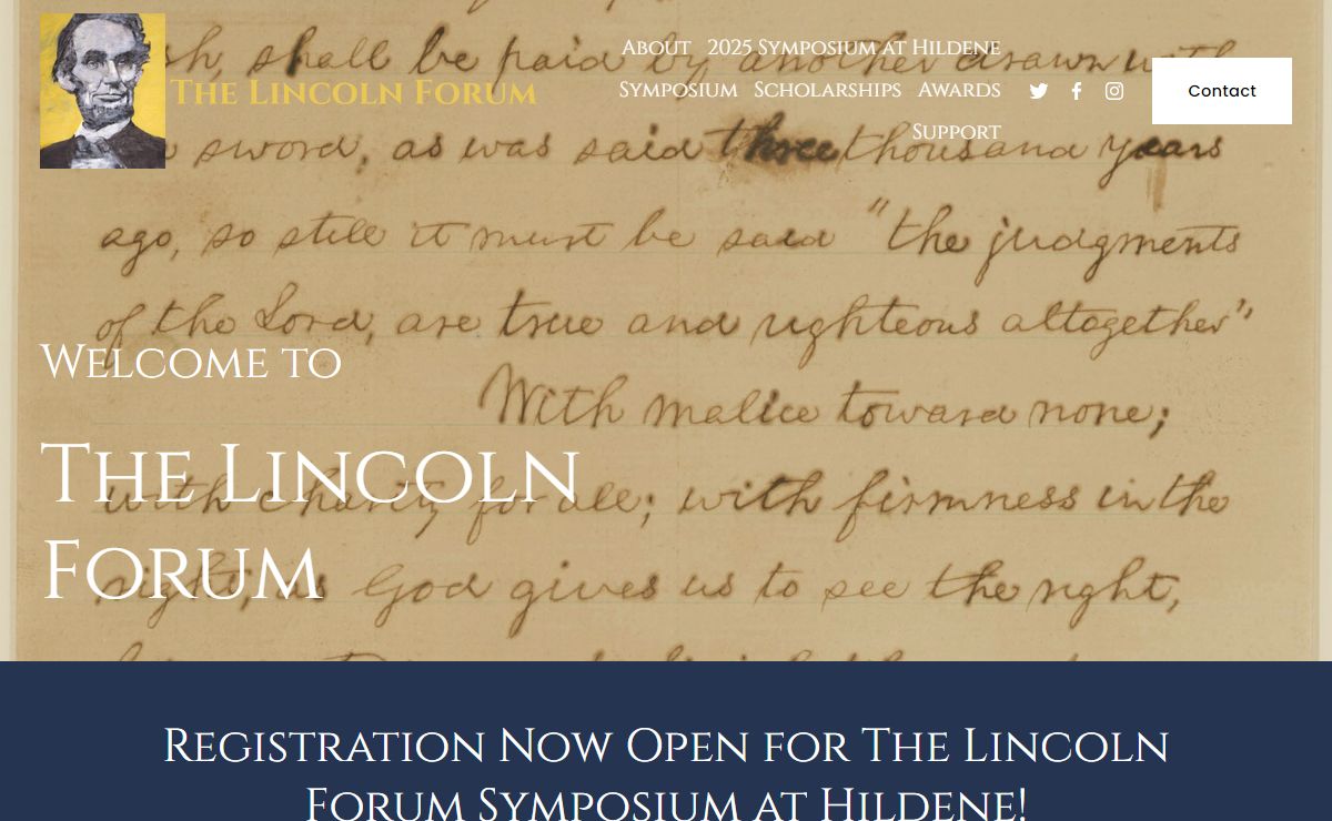 The Lincoln Forum