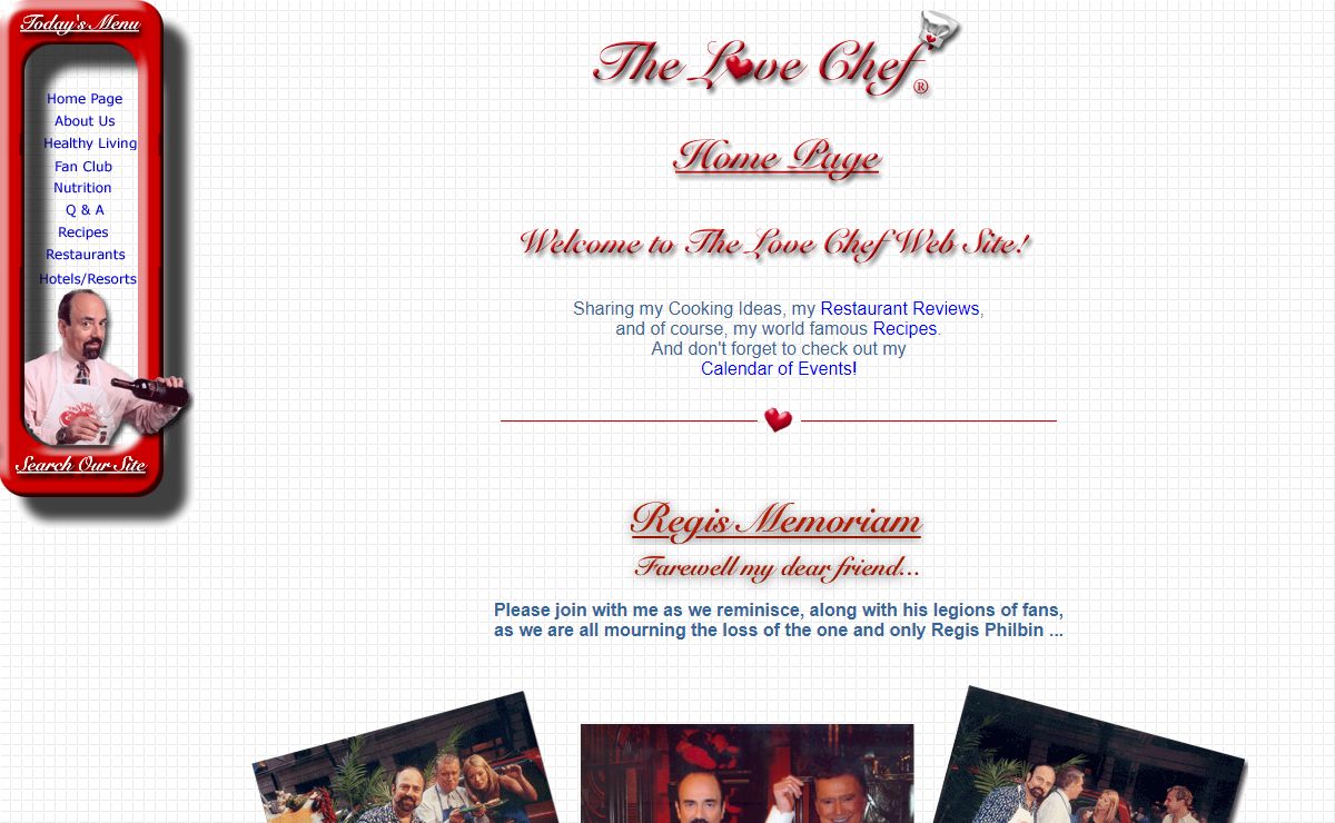 The Love Chef Web Site - Bon Appetit!