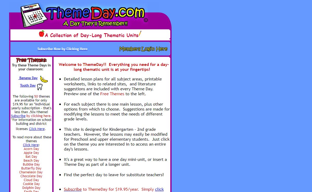 ThemeDay.com  -- Home Page