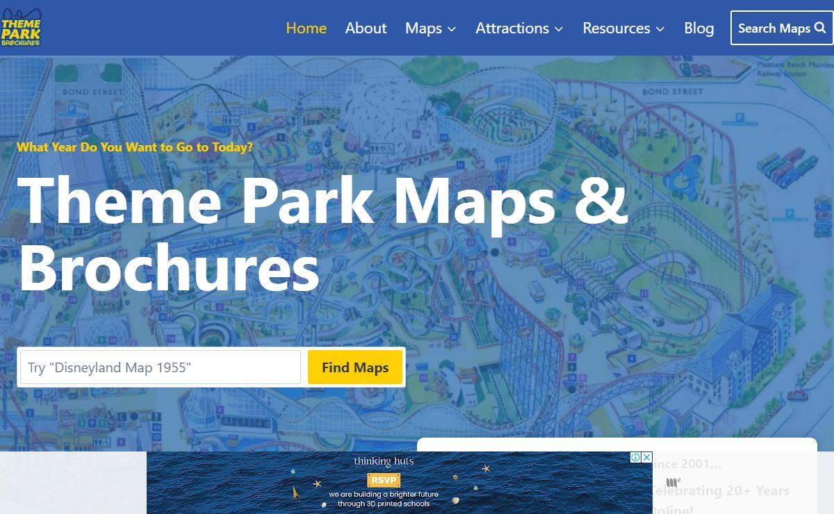 Theme Park Maps & Brochures (1913 - 2024) | ThemeParkBrochures.net