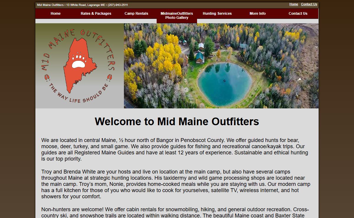 Midmaineoutfitters | Hunting and Fishing in Maine