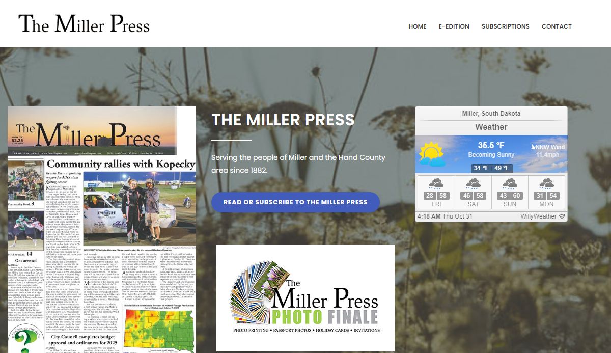 Home | The Miller Press