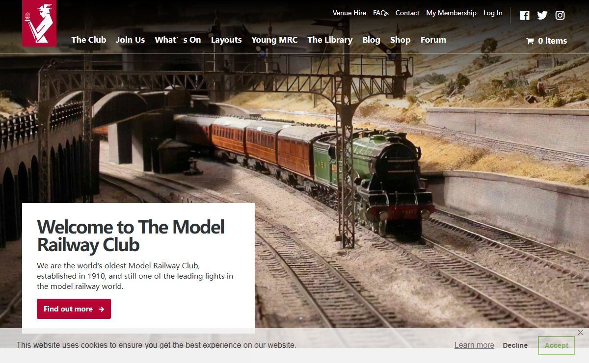 Homepage - The Model Railway Club