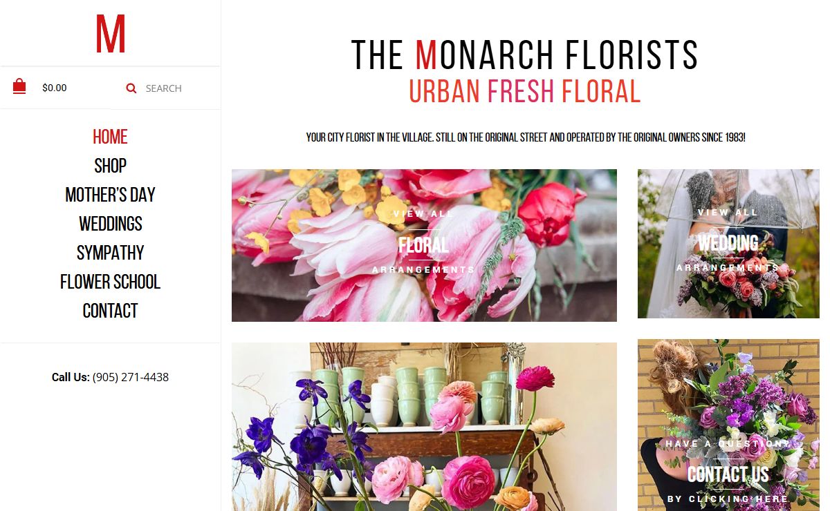 The Monarch Florists: Mississauga Florist & Flower Delivery