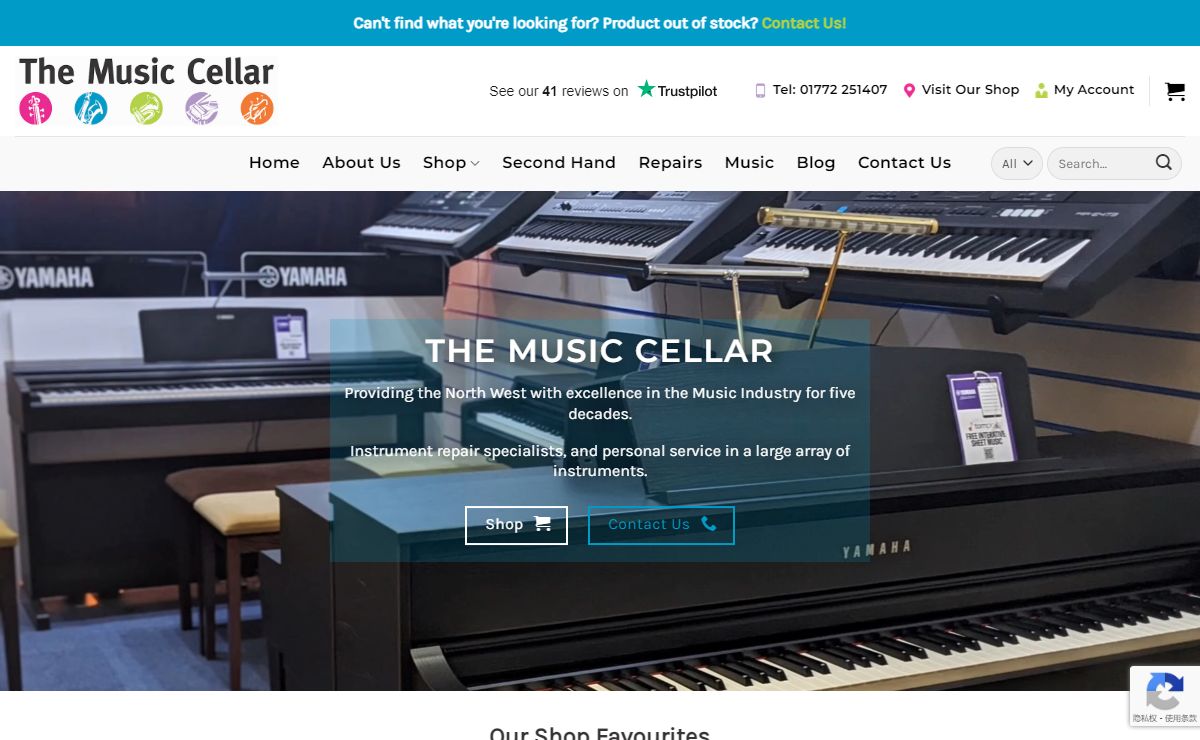 Home - The Music Cellar - Instruments, Accessories, Repairs