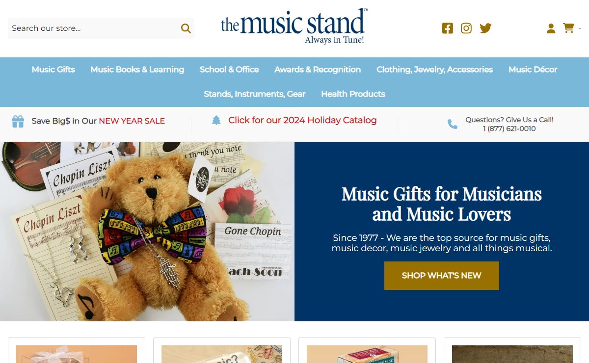 The Music Stand - Music Gifts and Accessories for Musicians and Music Lovers for Every Occasion