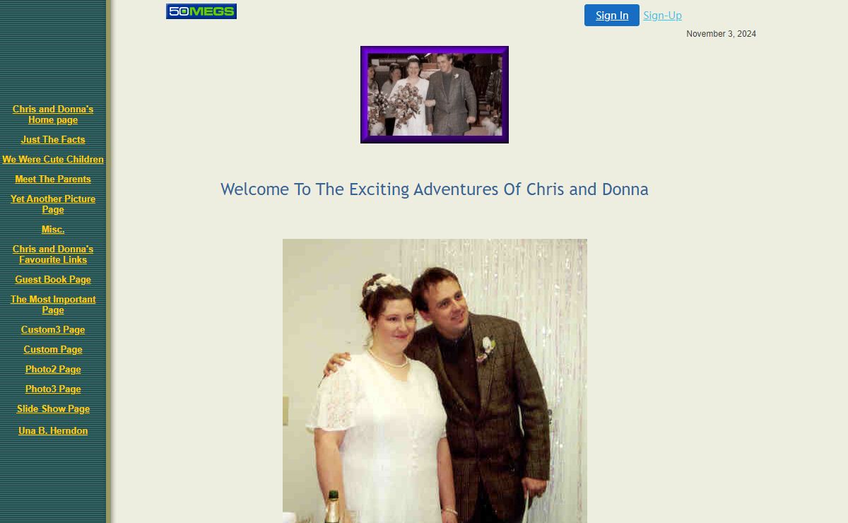 Chris and Donna's Home page