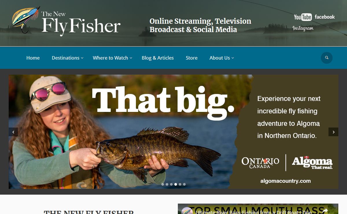 The New Fly Fisher TV Series, Video & Online Magazine