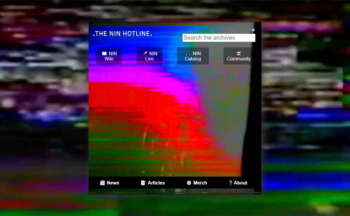 News about Nine Inch Nails and Trent Reznor at The NIN Hotline. For the fans, by the fans since 1999.
