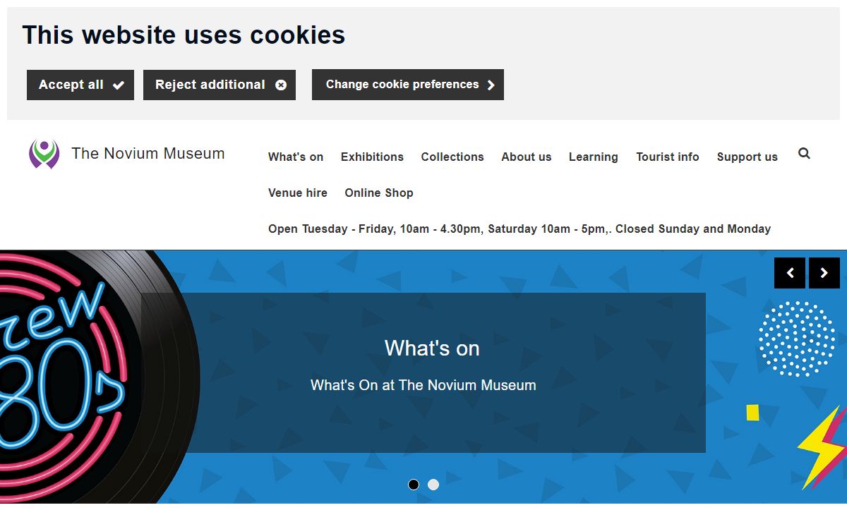 The Novium Home Page - The Novium Museum
