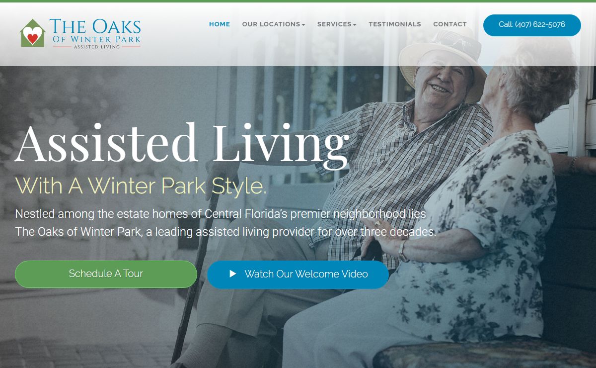 The Oaks Of Old Winter Park - The Area's Premier Assisted Living